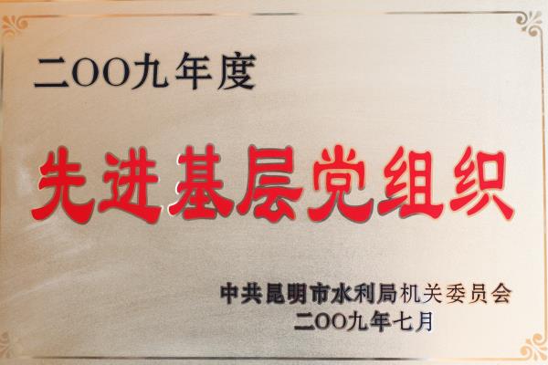 先进基层党组织（2009年度）